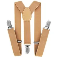 axy Hosenträger Kinder Jungen Hosenträger für Kinder 1-6 Jahre alt 3 Stabile Clips Y-Form 2,5cm Breit verstellbar und elastisch