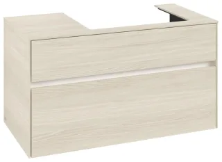 Villeroy & Boch Waschtischunterschrank Collaro C018B0 1000x548x500mm m. Bel. 2 Ausz. Waschtisch re W C018B0AA