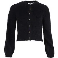 Madame Marie Strickjacke Trachtenstrickjacke Nivora schwarz