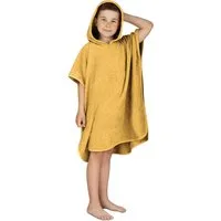 normani Badeponcho Badeponcho aus Bio-Baumwolle für Kinder, Bio-Baumwolle, Kapuze, Schlupf, Kinderbademantel mit Kapuze Strandponcho