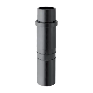 Geberit Pe Langmuffe 367701161 DN 100, mit Dichtungsschutz, PE-HD
