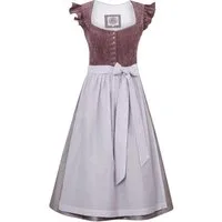 MarJo Dirndl Samt Dirndl 2tlg. - HOCHWINKEL - pflaume
