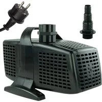 KERRY Teichpumpe 230 V – 12.000 L/H, 10m Kabel, 5m Förderhöhe, Vorfilter, 175 Watt