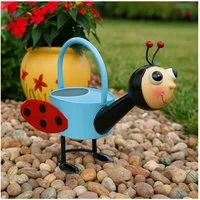 HTI-Living Gartenfigur Gartendekoration Kanne Käfer, (Stück, 1 St., 1 Gießkanne), Gießkanne