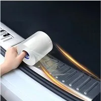 HS.SUPPLY Lackschutzfolie Auto Kratzerschutzfolie Transparent – Lackschutzfolie selbstklebend, Universell kompatibel, schützt zuverlässig