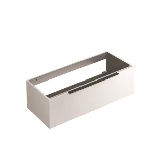 KLUDI-ICOS Wandhalter Waschtischunterschrank 120 x 50 H35 cm Mattweiß 50S12053