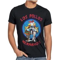 style3 T-Shirt Los Pollos breaking hermanos heisenberg walter bad white chicken