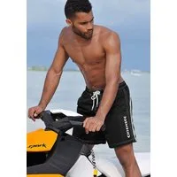 Chiemsee Badeshorts sportliche Bade-Shorts, elastischer Bund, mit Außenkordel