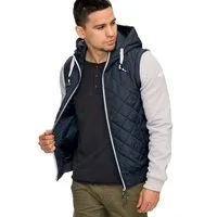 Indicode Steppweste Herren Harry Jacke Winter Herrenjacke