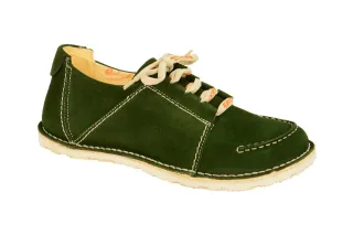 Eject 9405/1.010 SONY3DEAL Damen Halbschuhe Gr?n Echtleder Gummisohle