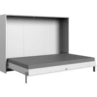Wimex Schrankbett Juist Schrankklappbett Gästebett horizontal klappbar, 3 Liegeflächen, mit Lattenrost, Made in Germany