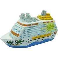 Wurm Spardose Spardose Sparschwein Sparbüchse Kreuzfahrschiff 20x11x7 cm