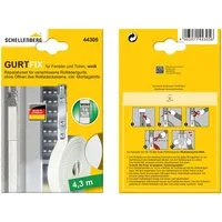 SCHELLENBERG Reparatur-Set Rollladen Gurtfix für das Rollladensystem Mini, Set, 1-St., für alte Gurtbänder in unterschiedlichen Farben, 14 mm x 4,3 m