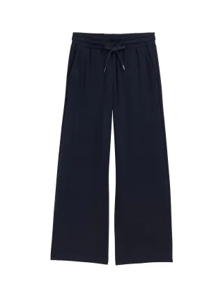Tom Tailor - Loose Fit Wide Leg Hose sky captain blue - Gr. - 32