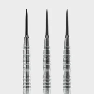 Steel Dart Barrel Scallop Grip2 V3 - Silber / 21g