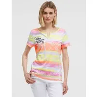 SOCCX V-Shirt mit All Over-Print
