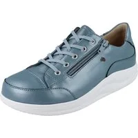 Finn Comfort FINN COMFORT FINNAMIC Hachiouji Damen Schnürschuhe metallicblau Schnürschuh Wechselfußbett