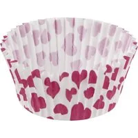 Zenker Backblech Zenker Muffinförmchen Papier Herz 50 Stück, PP