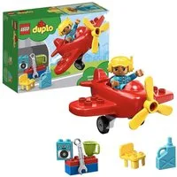 LEGO® Lego 10908-1 - Duplo - Flugzeug mit Pilot, Werkstatt & Zubehör Spielbausteine