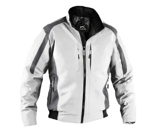 KÜBLER Wetterblouson weiß/anthrazit XL - 1367 5229-1097-XL