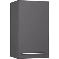 KOCHSTATION Hängeschrank KS-Bern2 Breite 40 cm, 1 Tür, 2 Einlegeböden