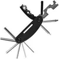 ROCKBROS Multitool GJ1601, (Einzelgerät, 1x Multitool), 16 Funktionen in 1 Tool, kompakt & robust