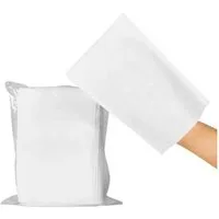 DocMed Einmal-Waschhandschuh DocMed Einweg Waschhandschuh aus Molton (Spar Set 50-St. Hautfreundliche Einwegwaschlappen, Einmalhandschuhe Körperpflege), Einweg-Waschhandschuh