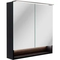 FACKELMANN Spiegelschrank B.PARIS LED-Spiegelschrank, Badschrank, Beleuchtung, USB-Anschlüsse