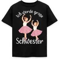 Spreadshirt T-Shirt Ich Werde Große Schwester Kinder T-Shirt (1-tlg)