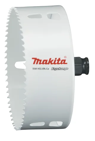 Makita EZYCHANGE HSS BiM Lochsäge, Ø 121mm - Schnitttiefe 44mm - E-04036