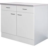 Flex-Well Unterschrank Wito (B x H x T) 100 x 85/86 x 60 cm, für viel Stauraum