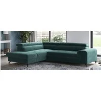 COTTA Ecksofa Aura L-Form, B: 260 cm, mit Bettfunktion, Bettkasten & Kopfteilverstellung