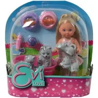 Simba Dickie Anziehpuppe Puppe Evi LOVE Tierfreundin 2fach sortiert