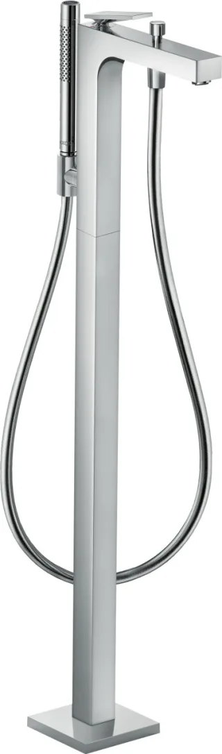 Hansgrohe Wannenmischer Axor Citterio Fertigset zur Bodenmontage mit Hebelgriff chrom, 39440000 39440000