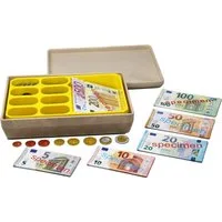Wissner® aktiv lernen Lernspielzeug Spielgeldbox 130 Scheine + 160 Münzen (290-St)