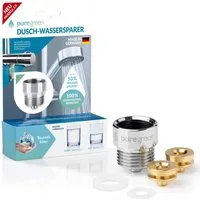 puregreen Strahlregler Dusch-Wassersparer chrom – spart bis zu 50 % Wasser, (1-tlg)