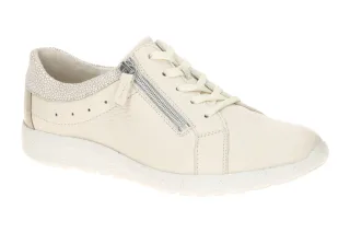 Waldl?ufer 634002 K-IRA Bequeme Schn?r-Halbschuhe beige perl/sand/lightgold