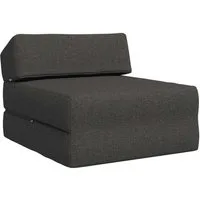 vidaXL Bett Klappsofa Bett Dunkelgrau 60 x 70 x 41 cm Stoff (1-tlg)