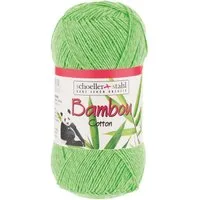 Schoeller + Stahl Garn Bambou Cotton Häkelwolle, 400,00 m, 14 klassische und leuchtende Farben