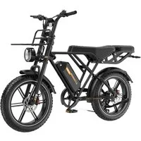 RCB E-Bike Pedelec G19, NFC&APP, 22,5Ah, 120–130KM Reichweite, 20×4,0Zoll Elektrofahrrad, 7 Gang, 250W Heckmotor, 1080 Wh, Blinker, Drehmomentsensor, Steigfähigkeit bis 21,26 % (ca. 12)