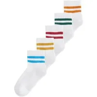 Next Kurzsocken Gerippte Knöchelsocken im 5er-Pack (5-Paar)