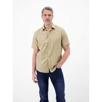 LERROS Kurzarmhemd Kurzarmhemd im Knitterlook