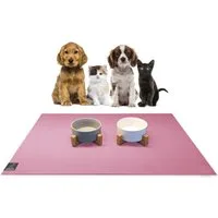Sanozoo Napfunterlage Öko-Tex & Made in Germany, 2-St., für Hunde & Katzen in Eckig, Rund, Halbrund oder Eckrund