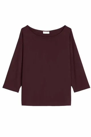 Marc OPolo Casual - Shirt mit 3/4-Ärmeln rot - Gr. - S