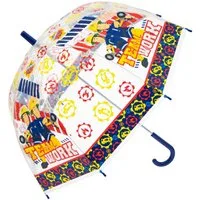 Feuerwehrmann Sam Stockregenschirm Kinder-Regenschirm Perfekter Schutz bei Regen