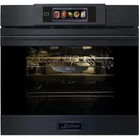 Kaiser Küchengeräte Einbaubackofen XXL Elektro-Backofen 60 cm Multi 29, Pizza-Modus, Multi-Cooking, Slow Cooking, TFT FullTouch Display, Soft-Close, Easy-Clean Emaille EH 6347, mit 1-fach-Teleskopauszug, Pyrolyse-Selbstreinigung, Dampfreinigung, AirF