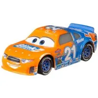 Disney Cars Spielzeug-Rennwagen Speedy Gomet GBY22 Disney Cars Die-Cast 1:55 Mattel Fahrzeuge