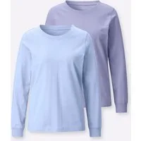 Witt T-Shirt Rundhals-Shirt Langarm (2-tlg)