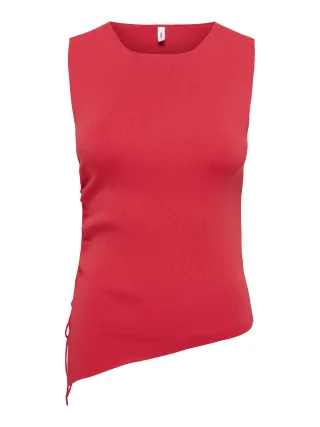 ONLY - ONLMILO SL O-NECK STRING TOP NCA KNT - Gr. - L