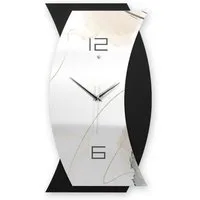 Kreative Feder Wanduhr 3D Designer-WANDUHR Artistic (ohne Ticken, Funk- oder Quarzuhrwerk, elegant, außergewöhnlich, modern)